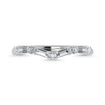 Load image into Gallery viewer, Diamond 1/3 Ct.Tw. Guard Ring in 14K White Gold