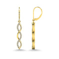 Load image into Gallery viewer, 10K Yellow Gold Diamond 1/20 Ct.Tw. Fashion Earrings
