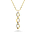 Load image into Gallery viewer, 10K Yellow Gold Diamond 1/20 Ct.Tw. Fashion Pendant