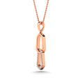 Load image into Gallery viewer, 10K Rose Gold Diamond 1/20 Ct.Tw. Fashion Pendant