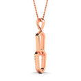 Load image into Gallery viewer, 10K Rose Gold Diamond 1/20 Ct.Tw. Fashion Pendant