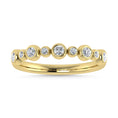 Load image into Gallery viewer, Diamond 1/5 Ct.Tw. Stack Band in 10K Yellow Gold