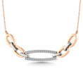 Load image into Gallery viewer, 10K Two Tone Diamond 1/6 Ct.Tw. Fashion Necklace