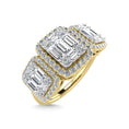 Load image into Gallery viewer, 14K Yellow Gold Diamond 1 Ct.Tw. Engagement Ring