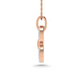 Load image into Gallery viewer, 10K Two Tone Diamond 1/10 Ct.Tw. Fashion Pendant