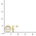 Load image into Gallery viewer, 10K Yellow Gold Diamond 1/6 Ct.Tw. Fashion Earrings