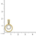 Load image into Gallery viewer, 10K Yellow Gold Diamond 1/10 Ct.Tw. Fashion Pendant