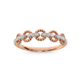 Load image into Gallery viewer, 14K Rose Gold Diamond 1/6 Ct.Tw. Stackable Ring