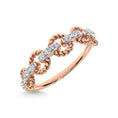 Load image into Gallery viewer, 14K Rose Gold Diamond 1/6 Ct.Tw. Stackable Ring
