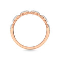 Load image into Gallery viewer, 14K Rose Gold Diamond 1/6 Ct.Tw. Stackable Ring