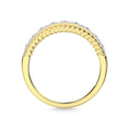 Load image into Gallery viewer, 14K Yellow Gold Diamond 1/4 Ct.Tw. Fashion Band