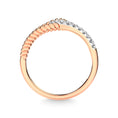 Load image into Gallery viewer, 14K Rose Gold Diamond 1/3 Ct.Tw. Fashion Ring