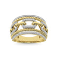 Load image into Gallery viewer, 14K Yellow Gold Diamond 1/2 Ct.Tw. Fashion Ring