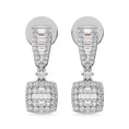 Load image into Gallery viewer, 14K White Gold Diamond 5/8 Ct.Tw. Fashion Earrings
