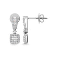 Load image into Gallery viewer, 14K White Gold Diamond 5/8 Ct.Tw. Fashion Earrings