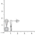 Load image into Gallery viewer, 14K White Gold Diamond 5/8 Ct.Tw. Fashion Earrings