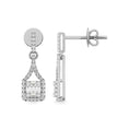 Load image into Gallery viewer, 14K White Gold Diamond 1/2 Ct.Tw. Fashion Earrings