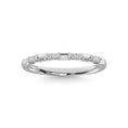 Load image into Gallery viewer, 14K White Gold Diamond 1/5 Ct.Tw. Stackable Band