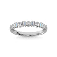 Load image into Gallery viewer, 14K White Gold Diamond 1/4 Ct.Tw. Stackable Band