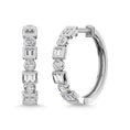 Load image into Gallery viewer, 14K White Gold Diamond 1/3 Ct.Tw. Fashion Earrings