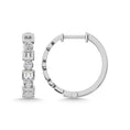 Load image into Gallery viewer, 14K White Gold Diamond 1/3 Ct.Tw. Fashion Earrings