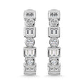 Load image into Gallery viewer, 14K White Gold Diamond 1/3 Ct.Tw. Fashion Earrings