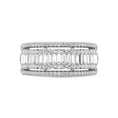 Load image into Gallery viewer, 14K White Gold Diamond 1 Ct.Tw. Fashion Ring