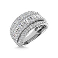 Load image into Gallery viewer, 14K White Gold Diamond 3/8 Ct.Tw. Fashion Band