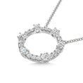 Load image into Gallery viewer, 14K White Gold Diamond 1/2 Ct.Tw. Fashion Necklace