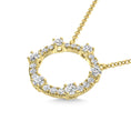 Load image into Gallery viewer, 14K Yellow Gold Diamond 1/2 Ct.Tw. Fashion Necklace