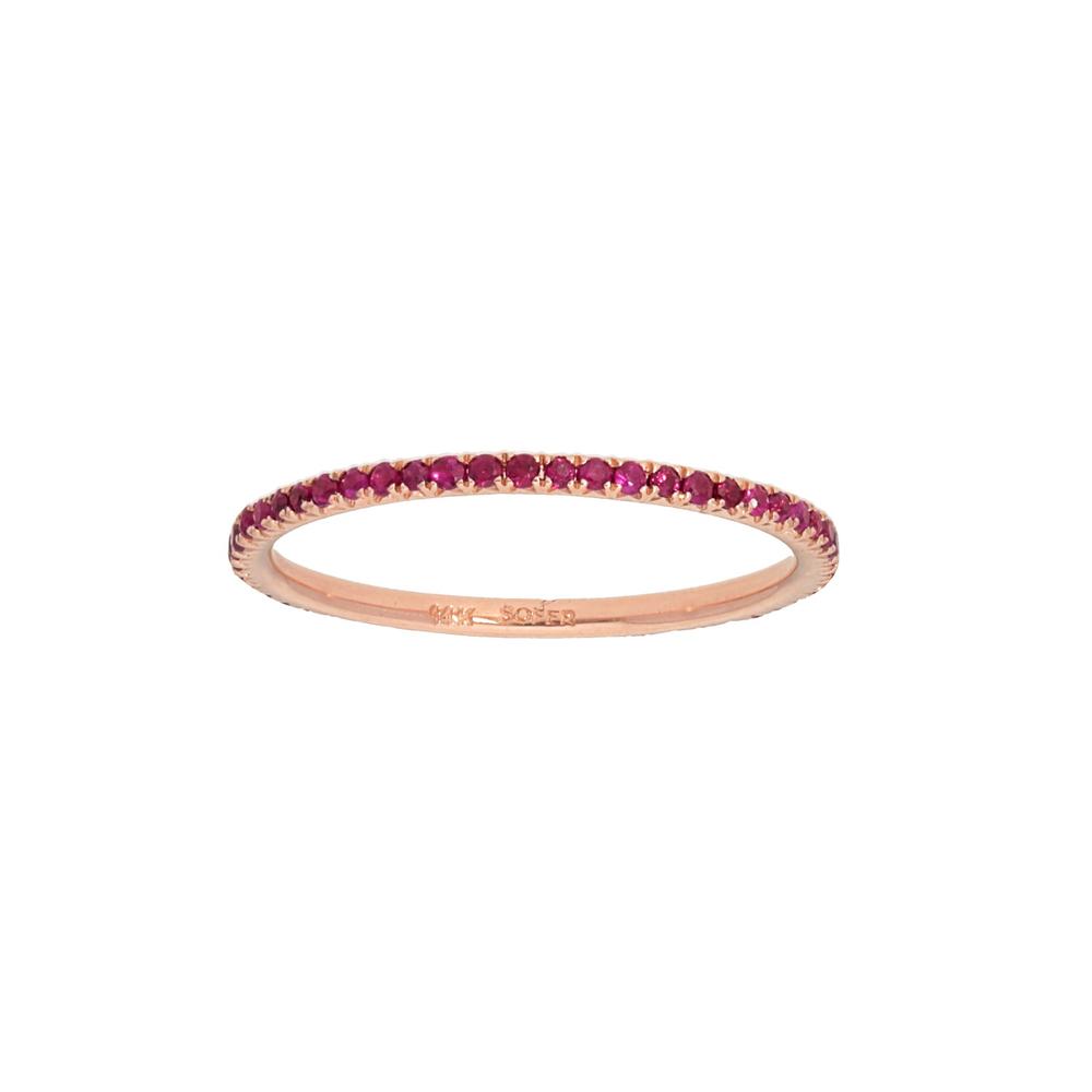 Ruby Eternity Band