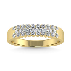 Diamond 1/2 Ct.Tw. Fashion Band in 14K Yellow Gold