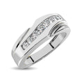Load image into Gallery viewer, 10K White Gold 1/4 Ct.Tw. Diamond Mens Band
