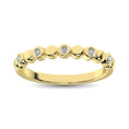 Load image into Gallery viewer, 14K Yellow Gold 1/20 Ct.Tw.Diamond Stackable Band
