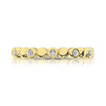 Load image into Gallery viewer, 14K Yellow Gold 1/20 Ct.Tw.Diamond Stackable Band
