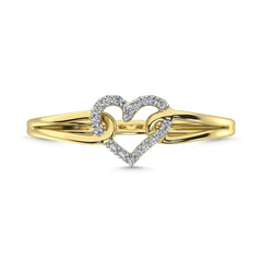Diamond 1/20 Ct.Tw. Promise Ring in 10K Yellow Gold