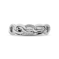 Load image into Gallery viewer, 14K White Gold 1/6 Ct.Tw. Diamond Interlinked Annivesary Band
