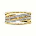 Load image into Gallery viewer, 14K Yellow Gold 1/3 Ct.Tw. Diamond Fashion Ring
