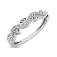 Load image into Gallery viewer, Diamond 1/6 Ctw  Twist Band in 14K White Gold
