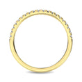 Load image into Gallery viewer, 14K Yellow Gold 1/6 ctw Contour Band Ring
