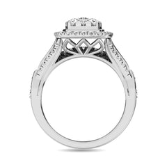 Diamond 1 1/4 ct tw Bridal Ring in 14K White Gold