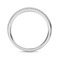 Load image into Gallery viewer, 14K White Gold Round and Baguette Diamond 2/5 Ct.Tw. Anniversary Band
