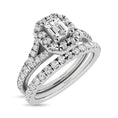 Load image into Gallery viewer, 14KT White Gold 1Ct.Tw. Diamond keyani Bridal Ring
