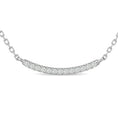 Load image into Gallery viewer, Diamond Round Cut Fashion Necklace 1/6 ct tw in 10K White Gold
