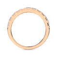 Load image into Gallery viewer, Diamond Anniversary Ring 1/50 ct tw in 14K Rose Gold
