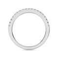 Load image into Gallery viewer, Diamond 1 Ct.Tw. Round and Baguette Fashion Band in 14K White Gold
