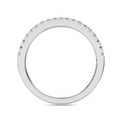 Diamond 1 Ct.Tw. Round and Baguette Fashion Band in 14K White Gold