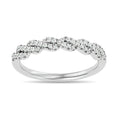Load image into Gallery viewer, Diamond 1/5 ct tw Stackable Ring in 14K White Gold
