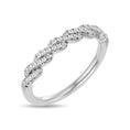 Load image into Gallery viewer, Diamond 1/5 ct tw Stackable Ring in 14K White Gold
