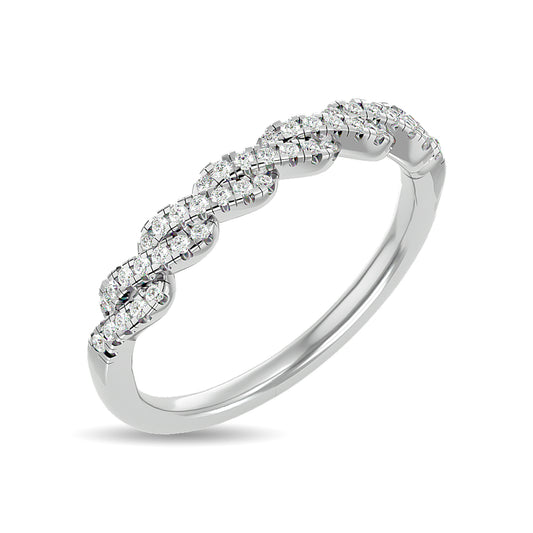 Diamond 1/5 ct tw Stackable Ring in 14K White Gold